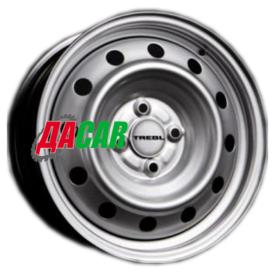 Trebl 8114T 6x15/4x100 ET48 D54,1 Silver