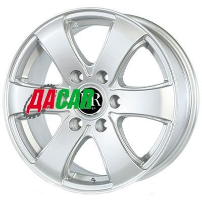 FR replica VW747 7x16/6x130 ET50 D84,1 Silver (№26)