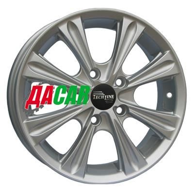Tech Line 523 6x15/4x100 ET50 D60,1 Silver