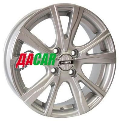 Neo 674 6x16/4x100 ET37 D67,1 Silver