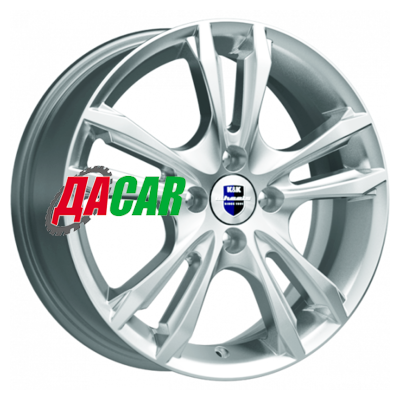 K&K Samara (КС866) 6x16/4x108 ET47,5 D63,35 Сильвер