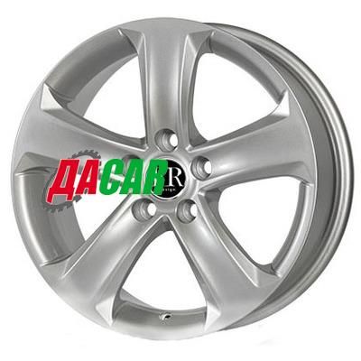 FR replica TY139 (TY5105) 7x17/5x114,3 ET39 D60,1 Silver (№15)