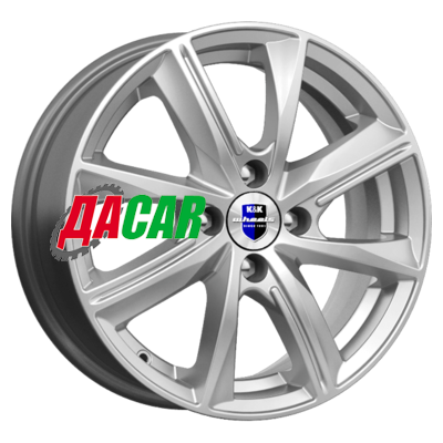 K&K Арнар (КС890) 6x15/4x100 ET45 D67,1 Сильвер