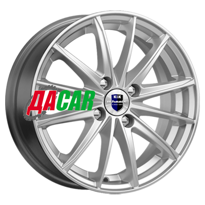 K&K Пойнт Бланк (KC884) 6x15/4x100 ET35 D67,1 Сильвер