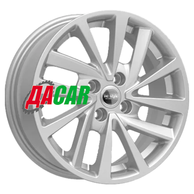 K&K КС899 6x15/4x100 ET37 D60,1 Сильвер