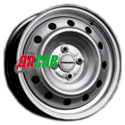 Trebl 64A50C P 6x15/4x100 ET50 D60,1 Silver