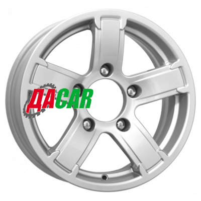 K&K Ангара (КС462) 6,5x15/5x139,7 ET40 D98 Сильвер А