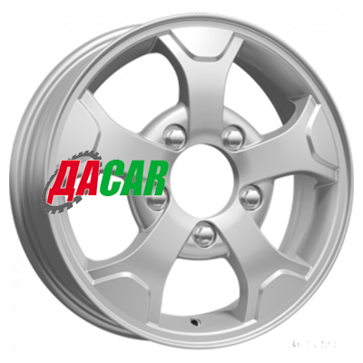 K&K КС657 5x16/5x139,7 ET58 D98,5 Сильвер F