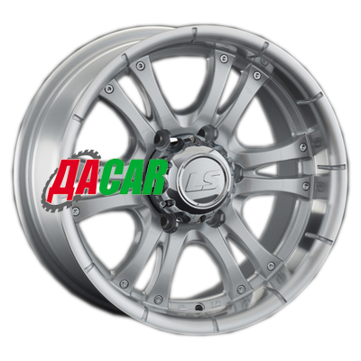 LS 161 8x16/6x139,7 ET10 D107,1 SL (конус, Колпак+лого)