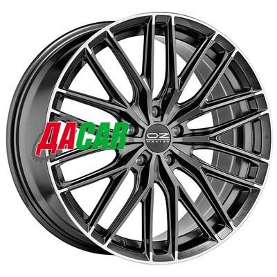 OZ Gran Turismo HLT 8,5x20/5x112 ET45 D75 Star Graphite Diamond Lip