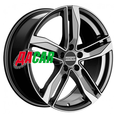 Fondmetal Hexis 8x18/5x112 ET40 D57,1 Titan Gloss Machined