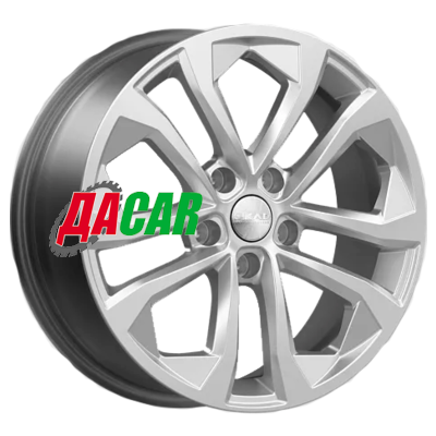 Скад Тукан 7x17/5x105 ET38 D56,6 Toyota silver