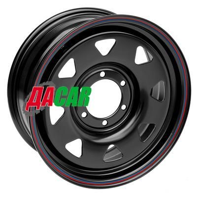Off-Road Wheels Тойота Ниссан 7x17/6x139,7 ET30 D110 черный (треуг. мелкий)