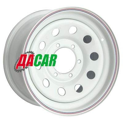 Off-Road Wheels Тойота Ниссан Mitsubishi L200 2005+ 8x16/6x139,7 ET30 D110 белый