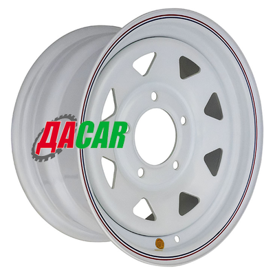 Off-Road Wheels ВАЗ Нива 7x15/5x139,7 ET25 D98,5 белый (треуг.)