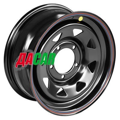 Off-Road Wheels УАЗ 7x15/5x139,7 ET25 D110 черный (треуг. мелкий)