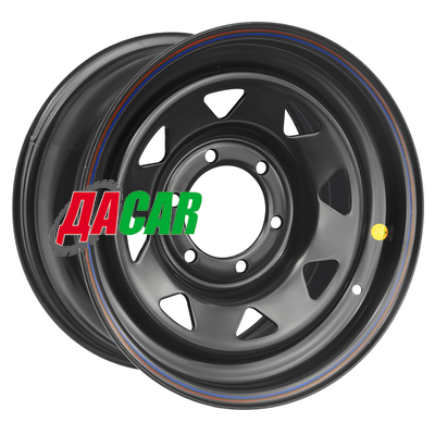 Off-Road Wheels Тойота/Ниссан/L200 2005+ 8x16/6x139,7 ET30 D110 черный (с увелич. полкой)