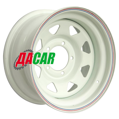Off-Road Wheels УАЗ 8x16/5x139,7 ET-19 D110 белый (треуг. мелкий)