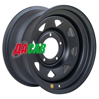 Off-Road Wheels УАЗ 8x16/5x139,7 ET-3 D110 Черный матовый (треуг. мелкий)