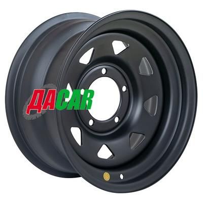 Off-Road Wheels УАЗ 8x16/5x139,7 ET-3 D110,5 Черный матовый (треуг. мелкий)