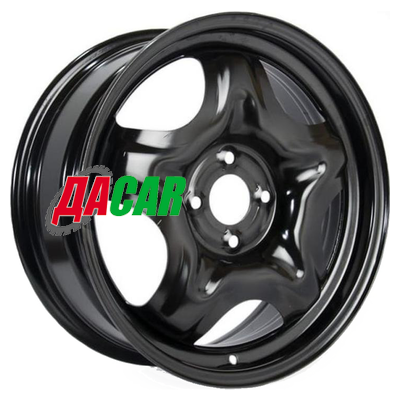 ТЗСК Hyundai Solaris, Kia Rio 6,5x16/4x100 ET50 D54,1 черный