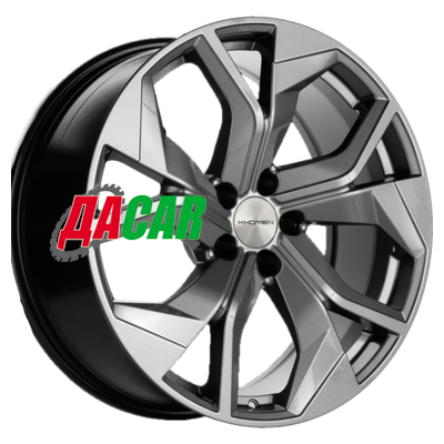 Khomen Wheels KHW2006 (RX) 8,5x20/5x114,3 ET30 D60,1 Brilliant Silver