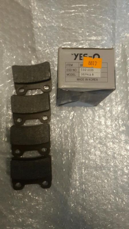 Sangsin ESD8035 Колодка задние. Kia sephia. Аналог Hyundai/Kia 0K20H3323Z
